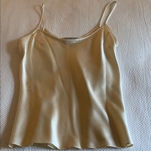Cream Silk Cami
